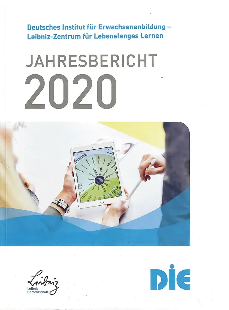 Buchtitel "Jahresbericht 2020", Leibnitz Gesellschaft